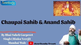 Chaupai Sahib And Anand Sahib By Gurpreet Singh  Rinku Veerji  Mumbai Wale [upl. by Collimore]