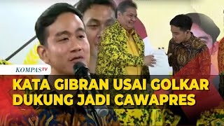 FULL Keterangan Gibran Usai Hadiri Rapimnas Golkar yang Usulkan Dirinya Jadi Cawapres Prabowo [upl. by Sucram778]