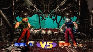 TAS Rugal VS Omega Rugal KoF 98 AE [upl. by Eltsryk]