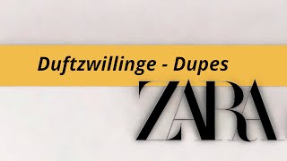 Zara Duftzwillinge  90 Zara Niche and Designer Perfume Dupes [upl. by Ulick]