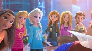 Wreck it ralph 2  Princess save Ralph  Princesses Scene [upl. by Matthei]