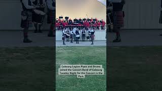 cobourg concertbandofcobourg cobourglegionpipesanddrums  YourTV trulylocal concertinthepark [upl. by Brody347]