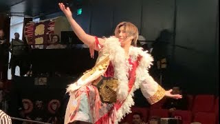 Takumi Iroha Entrance Kitsune Women’s Wrestling Los Angeles California March 24th 2024 [upl. by Aivatahs]