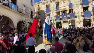 Jota dels Gegants de Valls  Festes Decennals de la Mare de Déu de la Candela 222022 [upl. by Alhsa]