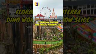 Florawisata Santerra Malang 2024 ada Dinon World amp Rainbow Slide [upl. by Sirej]