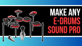 Transform Cheap EDrums into ProLevel Drum Sound [upl. by Jagir]