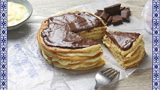 Tarta de la abuela con Tortas de Aceite Inés Rosales 👵 ¡Espectacular [upl. by Yessak]