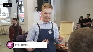 Petr Kocourek  semifinále soutěže Barista roku 2019 [upl. by Streetman]