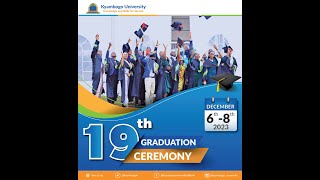 19th Kyambogo University Graduation Ceremony Day 2  Live  Thursday 7th December 2023 [upl. by Garrity]