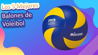 Los 5 Mejores Balones de Voleibol 2023 [upl. by Kendrick657]