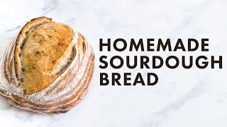 Homemade Sourdough Bread [upl. by Nim273]