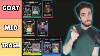 Ranking All Commander Precons from 2023  Magic the Gathering [upl. by Nefets]