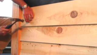 How to Install Cypress Bevel Siding [upl. by Ovida]