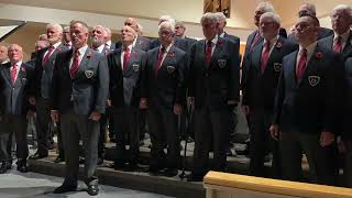 Mevagissey Male Choirs Powerful Rendition of We Rise Again [upl. by Aihsyak]