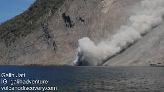 Pyroclastic Flows at Batutara Volcano [upl. by Kolnos]