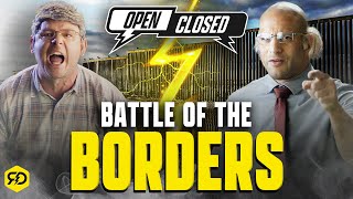 BATTLE OF THE BORDERS Open the Border or Build the Wall  The DEFINITIVE Immigration Rap Battle [upl. by Aihppa163]