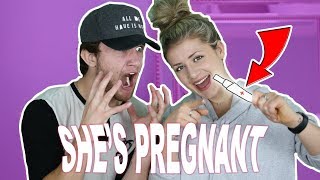 I’M PREGNANT PRANK ON BROTHER GONE WRONG you wont believe what he said [upl. by Annabel]