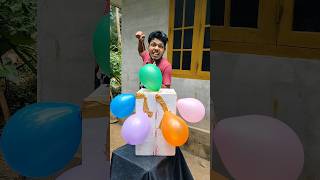 Ultimate 5 Level Box Balloon Challenge 🎈💥 challengeaccepted trendingshorts balloons [upl. by Moreen]