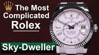 Rolex SkyDweller Steel White Dial Review amp Unboxing 326934 [upl. by Cand]