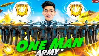 🔴Live Top 1 AWM King is Back👽Full Josh😤Serious Grandmaster Pushing😡Garena Free Fire [upl. by Yelats]