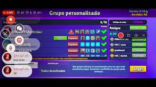 😜📢live on jogando stumble guys com os instros [upl. by Nairrad]