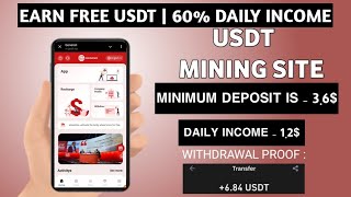 Usdt Earning Site  Earn Free Usdt  Best Usdt Investment site  New Usdt Mining  Usdt Earning [upl. by Annah98]