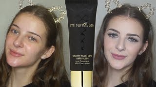 Mirenesse Velvet Maxi Lift Foundation Review  FOUNDATION FRIDAY [upl. by Selry]