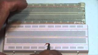 How to use an Electronic Project board Breadboard or Bimboard [upl. by Bronnie]