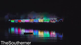 Dartmouth Steam Railway  Christmas Train of Lights 16122022 [upl. by Eohce]