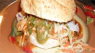 Pan Con Chumpe the Salvadoran Turkey Sandwich [upl. by Yecac]