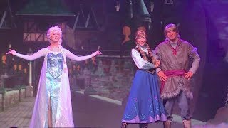 Full Frozen Summer Fun Live stage show with Anna Elsa Kristoff at Walt Disney World [upl. by Gipps511]