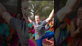 Mark Zuckerberg Punjabi Dance diffusioninme markzuckerberg facebook [upl. by Venita718]