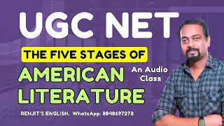 UGC NET ENGLISH AMERICAN LITERATURE  HISTORY OF AMERICAN LITERATURE [upl. by Reel]