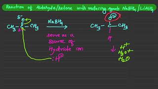 Reduction of aldehyde and ketone by Sodium borohydride and Lithium aluminum hydride [upl. by Otir]