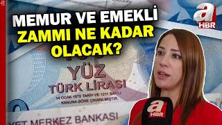 Memur  emekli zammı ne kadar olacak Sosyal Güvenlik Uzmanı Melis Elmen A Haber’de anlattı A Haber [upl. by Ttoille]