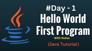 Basic Structure of a Java Program Understanding our First Java Hello World Program By devsafia [upl. by Dusa]