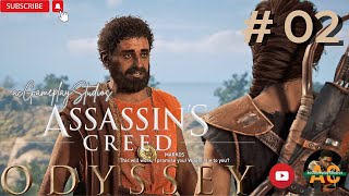 Assassins Creed Odyssey  PC Walkthrough Gameplay Part 2 pcgaming playstation ubisoft [upl. by Ploss]