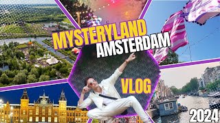 Mysteryland Vlog  Amsterdam 2024 [upl. by Aisatna]