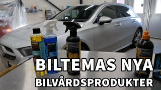 BILVÅRD  Testar BILTEMAS Nya Produkter KERAMISKA [upl. by Yelyab]