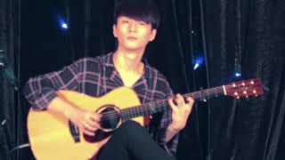 Payung Teduh Akad  Sungha Jung live [upl. by Treblah214]