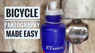 Pantography Engraving of bicycle parts done the easier way [upl. by Anele802]