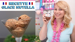 GLACE NUTELLA 3 INGREDIENTS sans machine ♡ VIRGINIE FAIT SA CUISINE 127 [upl. by Tate]