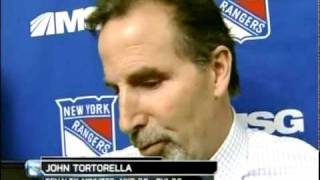 John Tortorella  Post Game  12110  Rangers vs Flyers [upl. by Llehsram]