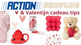 Action shoplog amp Valentijn Cadeau Tips [upl. by Einahpets]