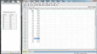 SPSS  Independent Samples tTest [upl. by Ahsilek]