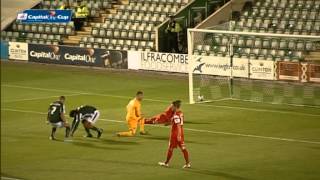 Plymouth Argyle v Leyton Orient – League Cup Highlights 20142015 [upl. by Tegdig]