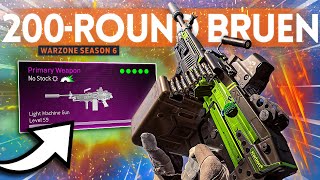 I tried the BRUEN 200 ROUNDS in Warzone and they RUINED EVERYONE [upl. by Imelda]