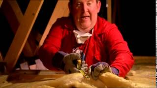 How to Install loft insulation  Knauf Earthwool Save Energy [upl. by Iknarf]