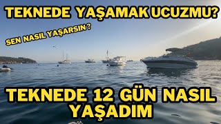 TEKNEDE 12 GÜN ADADA YAŞAMAK UCUZMU TEKNEDE NASIL YAŞANIR BURGAZADAYI GEZİYORUM 2karavandoğaolta [upl. by Gautious740]