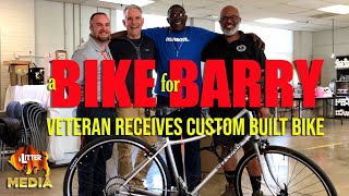 Chillicothe VAMC Custom Bike Presentation for Local Veteran Barry Bankston [upl. by Gingras]